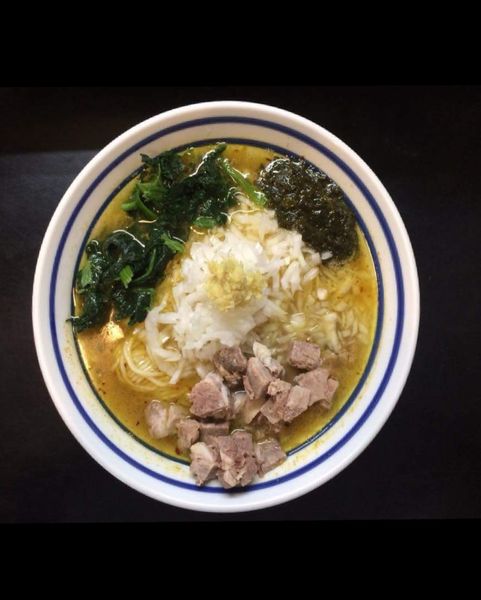 「生姜醤油カジメ入り」@生姜醤油ラーメン 波音食堂の写真