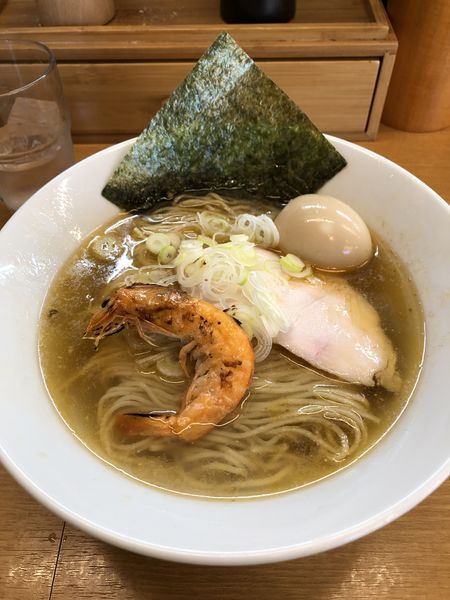 「海老塩そば」@麺処ろくめいの写真