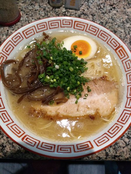 「だるまラーメン+ミニぶたマンマ 920円」@だるま大使 2号店の写真