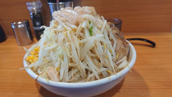 「プチ二郎  ﾔｻｲﾆﾝﾆｸｱﾌﾞﾗ」@ラーメン二郎 八王子野猿街道店2の写真