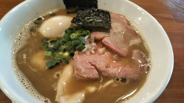 「特製白湯煮干し」@麺屋 藤むらの写真