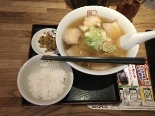 「喜多方ラーメン　特価¥630」@喜多方ラーメン坂内 新宿パークタワー店の写真