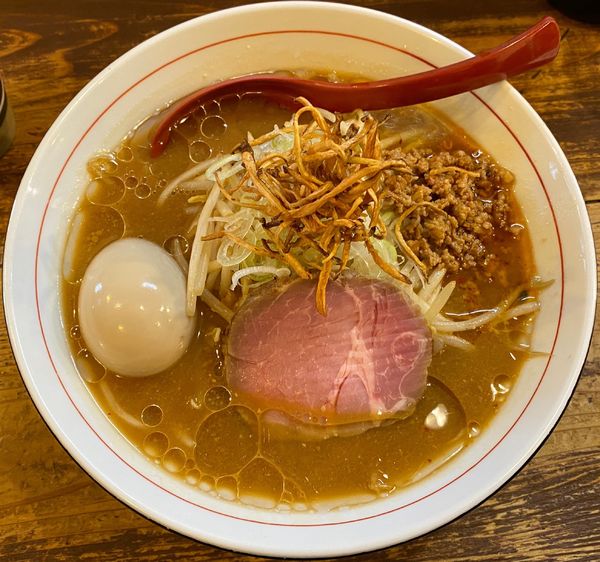 「味噌らーめん830円他」@東京味噌らーめん 鶉の写真