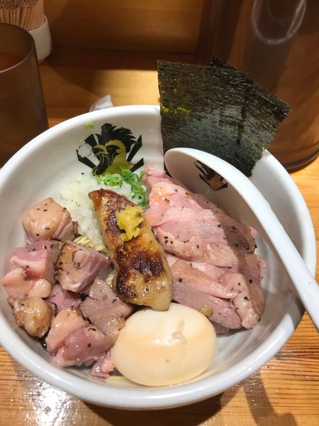 「特製フォアグラ油そば」@満鶏軒の写真