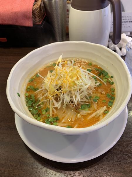 「味噌坦々麺」@たん担めん麺 炎真の写真