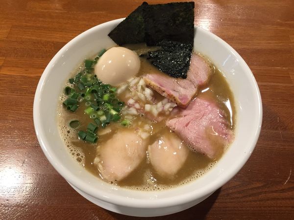 「特製白湯煮干し」@麺屋 藤むらの写真