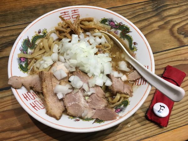 「濃厚背脂煮干し」@ナベラボの写真