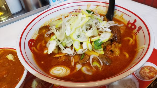 「北極の秋【限定】950円　麻婆140円」@蒙古タンメン 中本 大宮店の写真