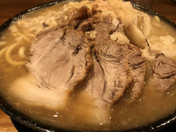 「チャーシュー麺 中盛 940円」@ラーメン盛太郎の写真