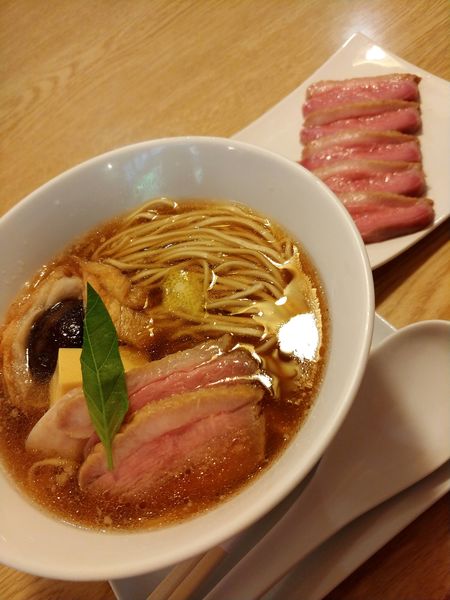 「鴨はちらーめん・鴨まし」@空庵の写真