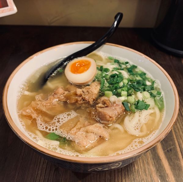 「沖縄そば（￥750）」@ホロトン 東中野駅前店の写真