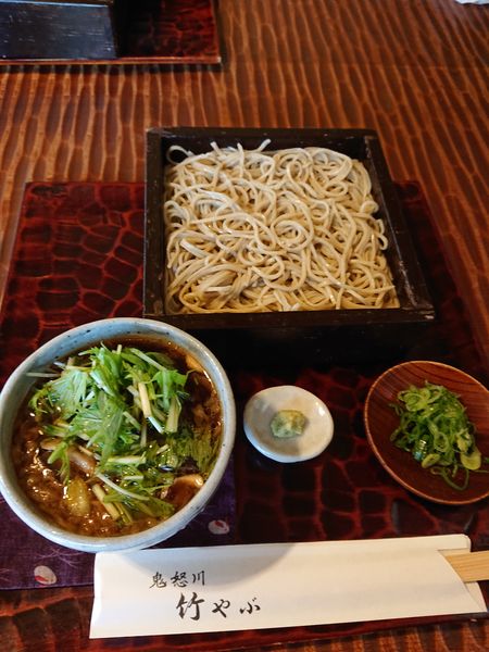 「茄子天そば」@鬼怒川竹やぶの写真