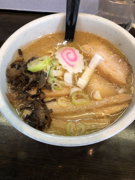 「みそらーめん　900円」@らーめん 山頭火 渋谷店の写真