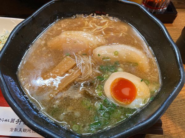 「煮干しラーメン（ランチB）¥990」@升家の写真