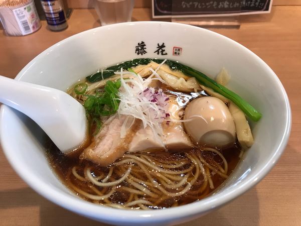 「特製醤油」@支那蕎麦屋 藤花の写真