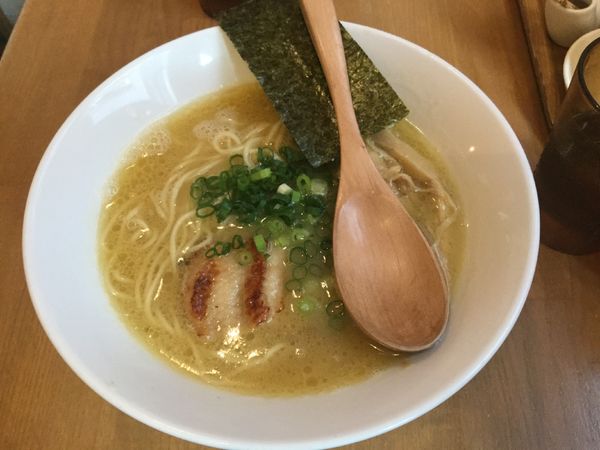 「ラーメン・とろり（￥800）」@鶏ポタラーメン THANK お茶の水の写真