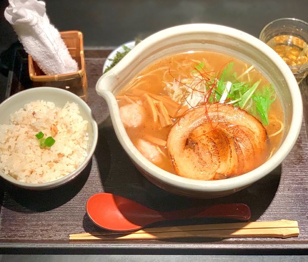 「銀笹ラーメン(白醤油)」@麺処 銀笹の写真