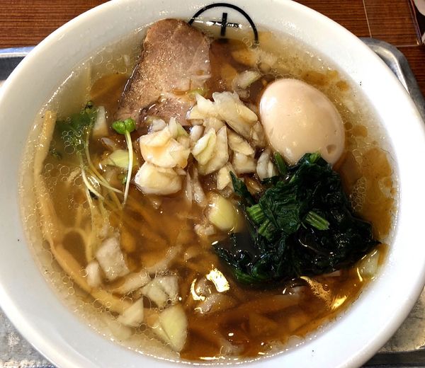 「味玉そば(塩)」@十八製麺の写真