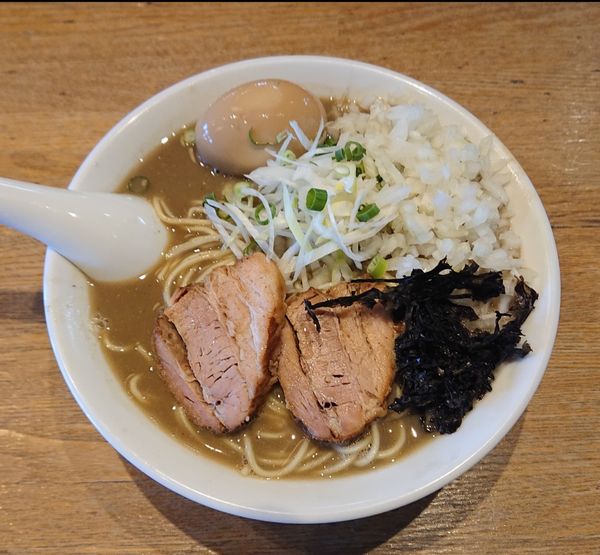 「濃厚煮干しそば」@中村屋総本山の写真
