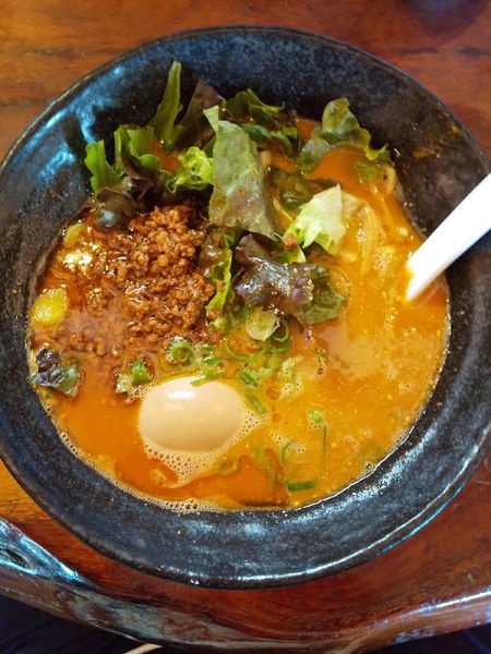 「みそ弾々麺(味玉付き)」@麺工房 弾 岐阜店の写真