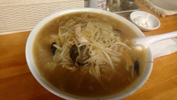 「もやしそば　750円」@ラーメン・餃子 敏亭の写真