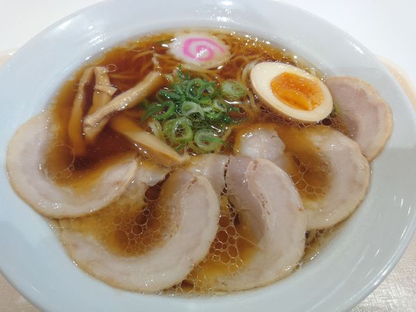 「醤油チャーシュー麺　590円」@ポッポ 大宮宮原店の写真