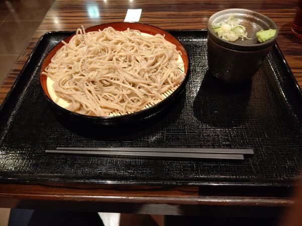 「もりそば(並盛)480円」@そば三昧 高崎店の写真