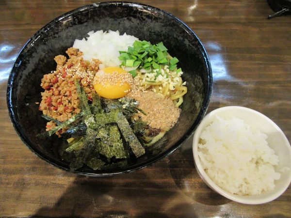 「台湾八（８５０円）＋中盛８０円＋半ライス１００円」@麺店 やす八の写真