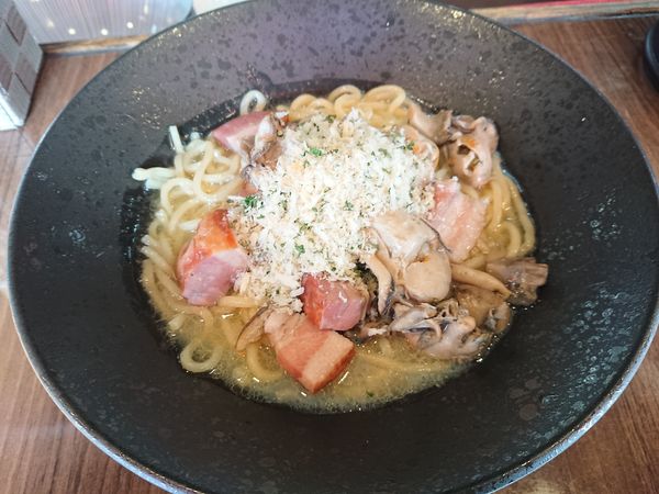 「【限定】牡蠣とキノコのまぜそば900円」@寿製麺よしかわ 保谷店の写真