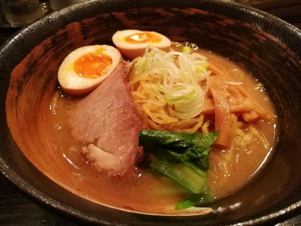 「ばり三五＋無料半ライス」@天虎の写真