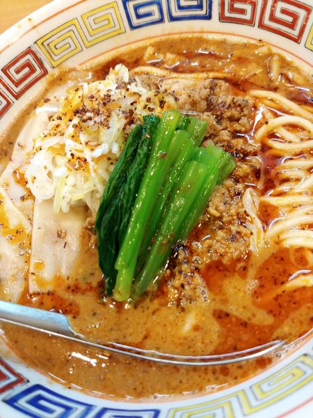 「担々麺」@ほっこり中華そば もつけの写真