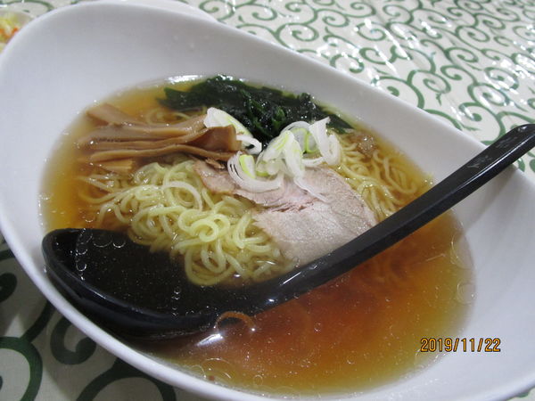 「ランチ・半炒飯＋ラーメン定食 780円」@中華市場 悟空の写真