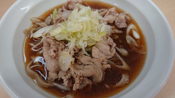 「肉極上太麺そば」@雑賀屋の写真