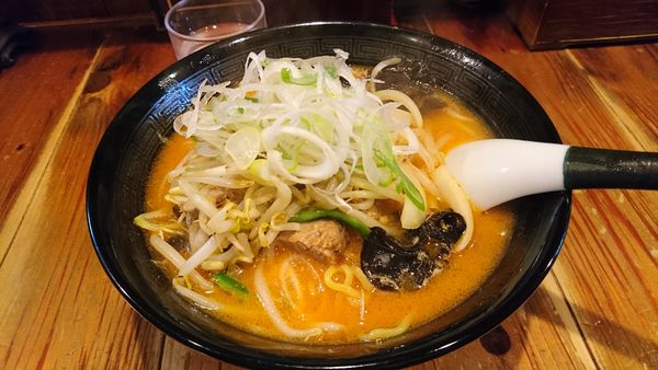 「味噌オロチョンラーメン」@北海道らーめん ひむろ 稲毛店の写真