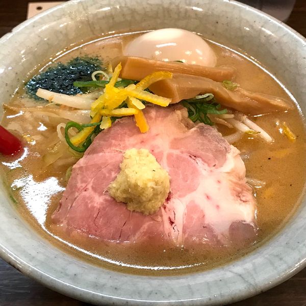 「味噌ラーメン 大盛 味玉」@味噌専門 麺屋大河の写真