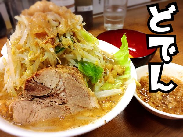 「ラーメン(半分)￥730」@ラーメンの店 どでん 北浦和店の写真