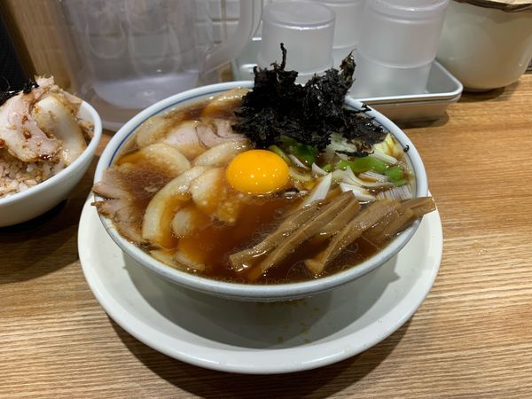 「特製バラそば醤油」@玉 バラそば屋 中野店の写真