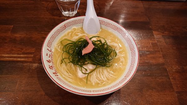 「鶏そばアメリカン750」@麺道はなもこしの写真