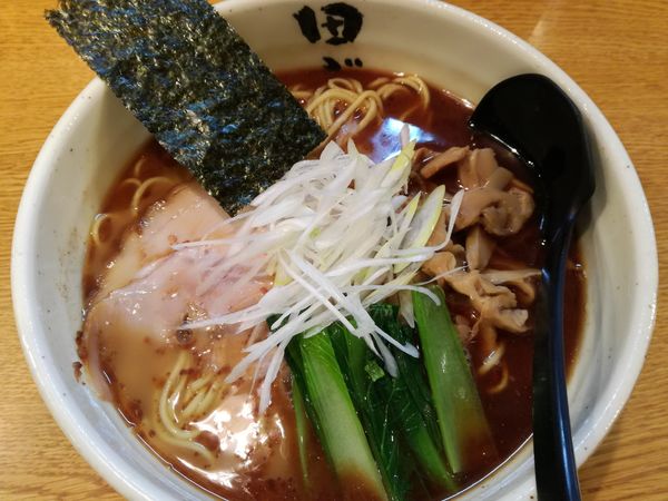 「本家 田ぶしらーめん:780円(大盛無料)」@麺処 田ぶし 横浜店の写真