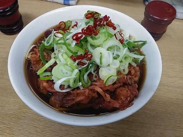 「JKBそば」@一由そば 日暮里店の写真