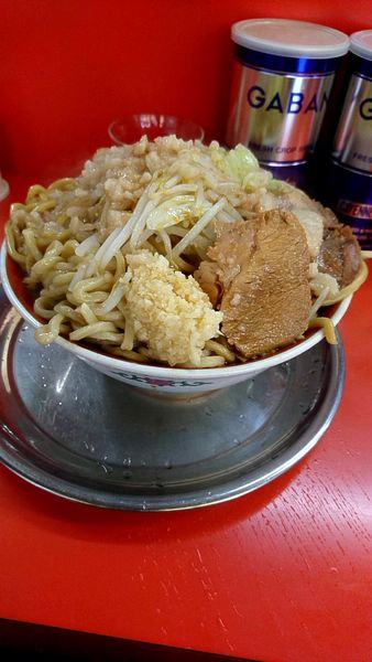 「ラーメン大　750円　麺600g」@麺でる 戸越店の写真