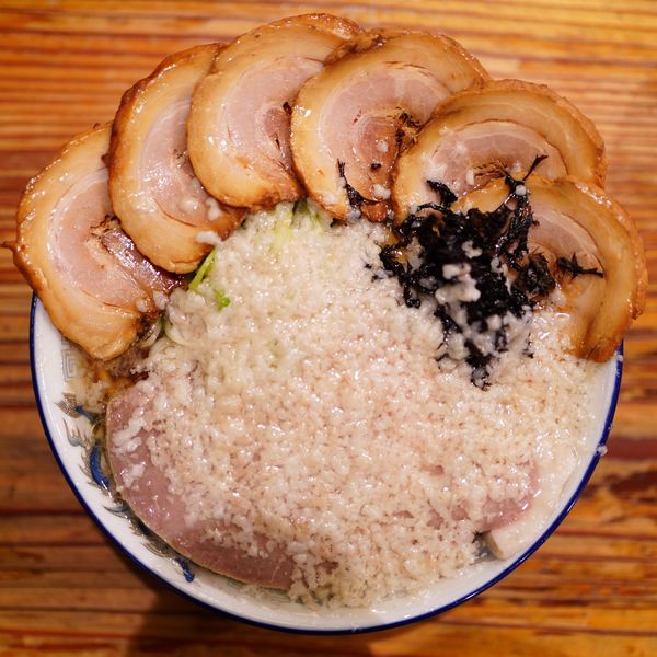 「ルーキー煮干 多脂 豚まし」@中華蕎麦 春馬の写真