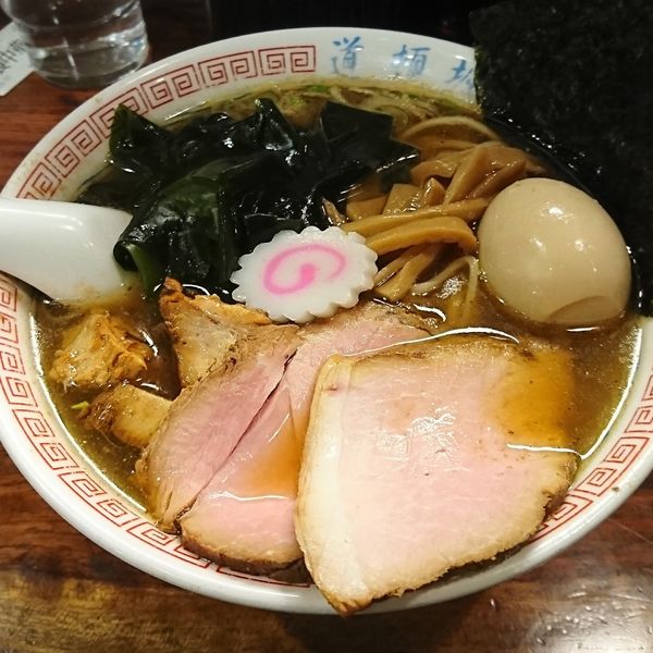 「特製中華そば」@中華めん処 道頓堀の写真