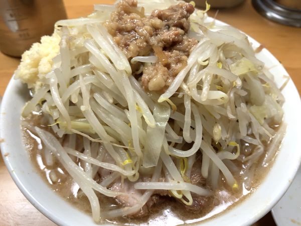 「ブタラーメン　ヤサイニンニクアブラ」@ラーメン もみじ屋の写真