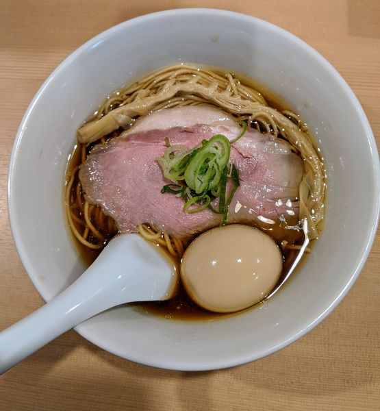 「味玉醤油らぁ麺　900円」@らぁ麺 みうらの写真
