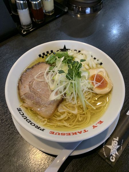 「塩そば 740円」@ラーメンキャロルの写真