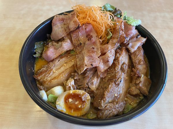 「ターロースタミナ・スパイシー麺太麺280g」@たっちゃんらーめんの写真