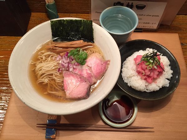 「いりこらあ＋実家の魚飯」@Homemade Ramen 麦苗の写真