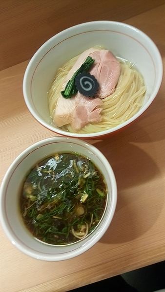 「つけ麺５００円(ｵｰﾌﾟﾝｻｰﾋﾞｽ)通常８５０円」@らぁ麺 くろ渦の写真
