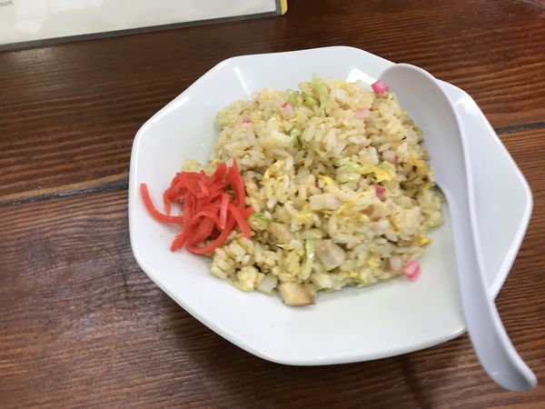 「半チャーハン」@すすり屋しんぞうの写真